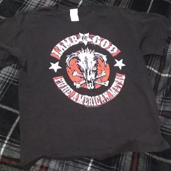 LAMB OF GOD pure American metal large tshirt - Picture 3 of 4